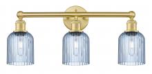 Innovations Lighting 616-3W-SG-G559-5BL - Bridal Veil - 3 Light - 23 inch - Satin Gold - Bath Vanity Light