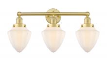 Innovations Lighting 616-3W-SG-G661-7 - Bullet - 3 Light - 24 inch - Satin Gold - Bath Vanity Light