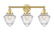 Innovations Lighting 616-3W-SG-G664-7 - Bullet - 3 Light - 24 inch - Satin Gold - Bath Vanity Light