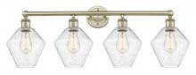 Innovations Lighting 616-4W-AB-G654-8 - Cindyrella - 4 Light - 35 inch - Antique Brass - Bath Vanity Light