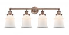 Innovations Lighting 616-4W-AC-G181 - Canton - 4 Light - 33 inch - Antique Copper - Bath Vanity Light