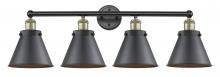 Innovations Lighting 616-4W-BAB-M13-BK - Appalachian - 4 Light - 35 inch - Black Antique Brass - Bath Vanity Light