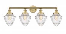 Innovations Lighting 616-4W-BB-G664-7 - Bullet - 4 Light - 33 inch - Brushed Brass - Bath Vanity Light