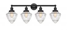 Innovations Lighting 616-4W-BK-G664-7 - Bullet - 4 Light - 33 inch - Matte Black - Bath Vanity Light