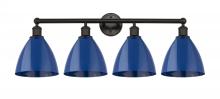 Innovations Lighting 616-4W-OB-MBD-75-BL - Plymouth - 4 Light - 35 inch - Oil Rubbed Bronze - Bath Vanity Light