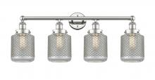 Innovations Lighting 616-4W-PN-G262 - Stanton - 4 Light - 33 inch - Polished Nickel - Bath Vanity Light