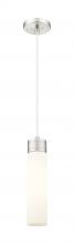 Innovations Lighting 617-1P-SN-G617-11WH - Boreas - 1 Light - 3 inch - Satin Nickel - Cord Hung - Mini Pendant