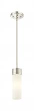 Innovations Lighting 617-1S-PN-G617-8SWH - Boreas - 1 Light - 3 inch - Polished Nickel - Stem Hung - Mini Pendant