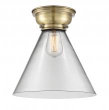 Innovations Lighting 623-1F-AB-G42-L - Cone - 1 Light - 12 inch - Antique Brass - Flush Mount