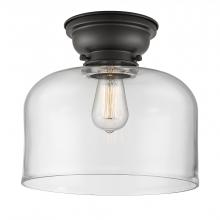 Innovations Lighting 623-1F-BK-G72-L-LED - Bell - 1 Light - 12 inch - Matte Black - Flush Mount