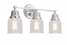 Innovations Lighting 623-3W-PC-G52 - Bell - 3 Light - 21 inch - Polished Chrome - Bath Vanity Light