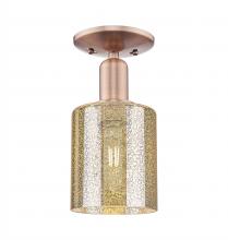 Innovations Lighting 716-1C-AC-G116 - Cobbleskill - 1 Light - 5 inch - Antique Copper - Semi-Flush Mount