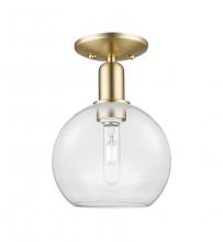 Innovations Lighting 716-1C-CB-G122-8 - Athens - 1 Light - 8 inch - Champagne Bronze - Semi-Flush Mount