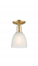 Innovations Lighting 716-1C-CB-G381 - Castile - 1 Light - 6 inch - Champagne Bronze - Semi-Flush Mount