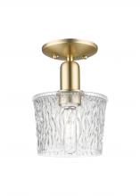 Innovations Lighting 716-1C-CB-G402 - Niagara - 1 Light - 7 inch - Champagne Bronze - Semi-Flush Mount
