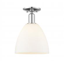Innovations Lighting 716-1C-PC-GBD-91 - Bristol - 1 Light - 9 inch - Polished Chrome - Semi-Flush Mount