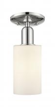 Innovations Lighting 716-1C-PN-G801 - Clymer - 1 Light - 4 inch - Polished Nickel - Semi-Flush Mount