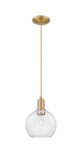 Innovations Lighting 716-1P-BB-G122-8 - Athens - 1 Light - 8 inch - Brushed Brass - Cord hung - Mini Pendant