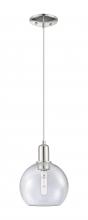 Innovations Lighting 716-1P-PN-G124-8 - Athens - 1 Light - 8 inch - Polished Nickel - Cord hung - Mini Pendant