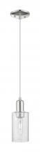 Innovations Lighting 716-1P-PN-G804 - Clymer - 1 Light - 4 inch - Polished Nickel - Cord hung - Mini Pendant