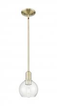 Innovations Lighting 716-1S-AB-G124-6 - Athens - 1 Light - 6 inch - Antique Brass - Stem hung - Mini Pendant