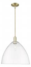 Innovations Lighting 716-1S-AB-GBD-162 - Bristol - 1 Light - 16 inch - Antique Brass - Stem hung - Mini Pendant