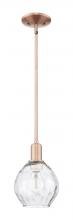 Innovations Lighting 716-1S-AC-G362 - Waverly - 1 Light - 6 inch - Antique Copper - Stem hung - Mini Pendant