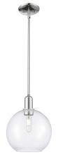 Innovations Lighting 716-1S-PC-G122-10 - Athens - 1 Light - 10 inch - Polished Chrome - Stem hung - Mini Pendant
