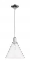 Innovations Lighting 716-1S-PC-GBC-122 - Berkshire Glass - 1 Light - 12 inch - Polished Chrome - Stem hung - Mini Pendant