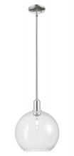 Innovations Lighting 716-1S-PN-G122-12 - Athens - 1 Light - 12 inch - Polished Nickel - Stem hung - Mini Pendant