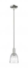 Innovations Lighting 716-1S-PN-G442 - Brookfield - 1 Light - 6 inch - Polished Nickel - Stem hung - Mini Pendant