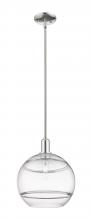 Innovations Lighting 716-1S-PN-G556-12CL - Rochester - 1 Light - 12 inch - Polished Nickel - Stem hung - Mini Pendant