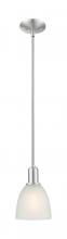 Innovations Lighting 716-1S-SN-G381 - Castile - 1 Light - 6 inch - Brushed Satin Nickel - Stem hung - Mini Pendant