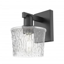Innovations Lighting 716-1W-BK-G402 - Niagara - 1 Light - 7 inch - Matte Black - Sconce