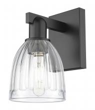 Innovations Lighting 716-1W-BK-G442 - Brookfield - 1 Light - 6 inch - Matte Black - Sconce