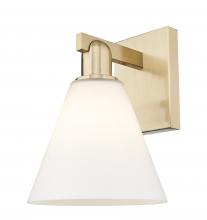 Innovations Lighting 716-1W-CB-GBC-81 - Berkshire Glass - 1 Light - 8 inch - Champagne Bronze - Sconce