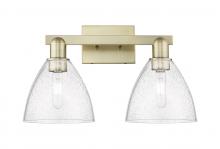 Innovations Lighting 716-2W-AB-GBD-754 - Bristol - 2 Light - 19 inch - Antique Brass - Bath Vanity Light