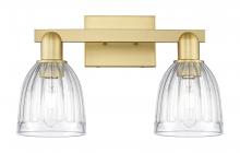 Innovations Lighting 716-2W-SG-G442 - Brookfield - 2 Light - 17 inch - Satin Gold - Bath Vanity Light