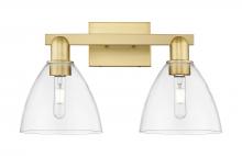 Innovations Lighting 716-2W-SG-GBD-752 - Bristol - 2 Light - 19 inch - Satin Gold - Bath Vanity Light