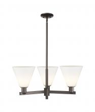 Innovations Lighting 716-3CR-OB-GBC-81 - Berkshire Glass - 3 Light - 30 inch - Oil Rubbed Bronze - Stem hung - Pendant