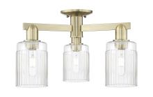 Innovations Lighting 716-3F-AB-G342 - Hadley - 3 Light - 22 inch - Antique Brass - Semi-Flush Mount