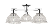 Innovations Lighting 716-3F-PC-G422 - Arietta - 3 Light - 26 inch - Polished Chrome - Semi-Flush Mount