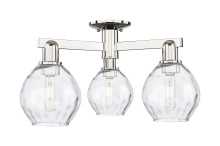 Innovations Lighting 716-3F-PN-G362 - Waverly - 3 Light - 24 inch - Polished Nickel - Semi-Flush Mount