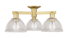 Innovations Lighting 716-3F-SG-G422 - Arietta - 3 Light - 26 inch - Satin Gold - Semi-Flush Mount