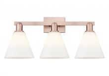 Innovations Lighting 716-3W-AC-GBC-81 - Berkshire - 3 Light - 26 inch - Antique Copper - Bath Vanity Light