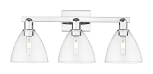 Innovations Lighting 716-3W-PC-GBD-752 - Bristol - 3 Light - 27 inch - Polished Chrome - Bath Vanity Light