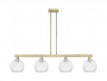 Innovations Lighting 716-4I-AB-G122-8 - Athens - 4 Light - 51 inch - Antique Brass - Stem hung - Island Light