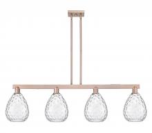 Innovations Lighting 716-4I-AC-G372 - Waverly - 4 Light - 51 inch - Antique Copper - Stem hung - Island Light