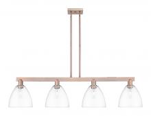 Innovations Lighting 716-4I-AC-GBD-92 - Bristol - 4 Light - 52 inch - Antique Copper - Stem hung - Island Light