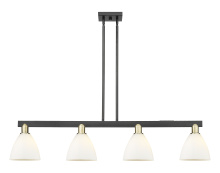 Innovations Lighting 716-4I-BAB-GBD-751 - Bristol - 4 Light - 50 inch - Black Antique Brass - Stem hung - Island Light